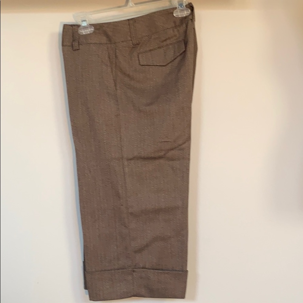 Gap Capri‎ Cuff Stretch Work Pants